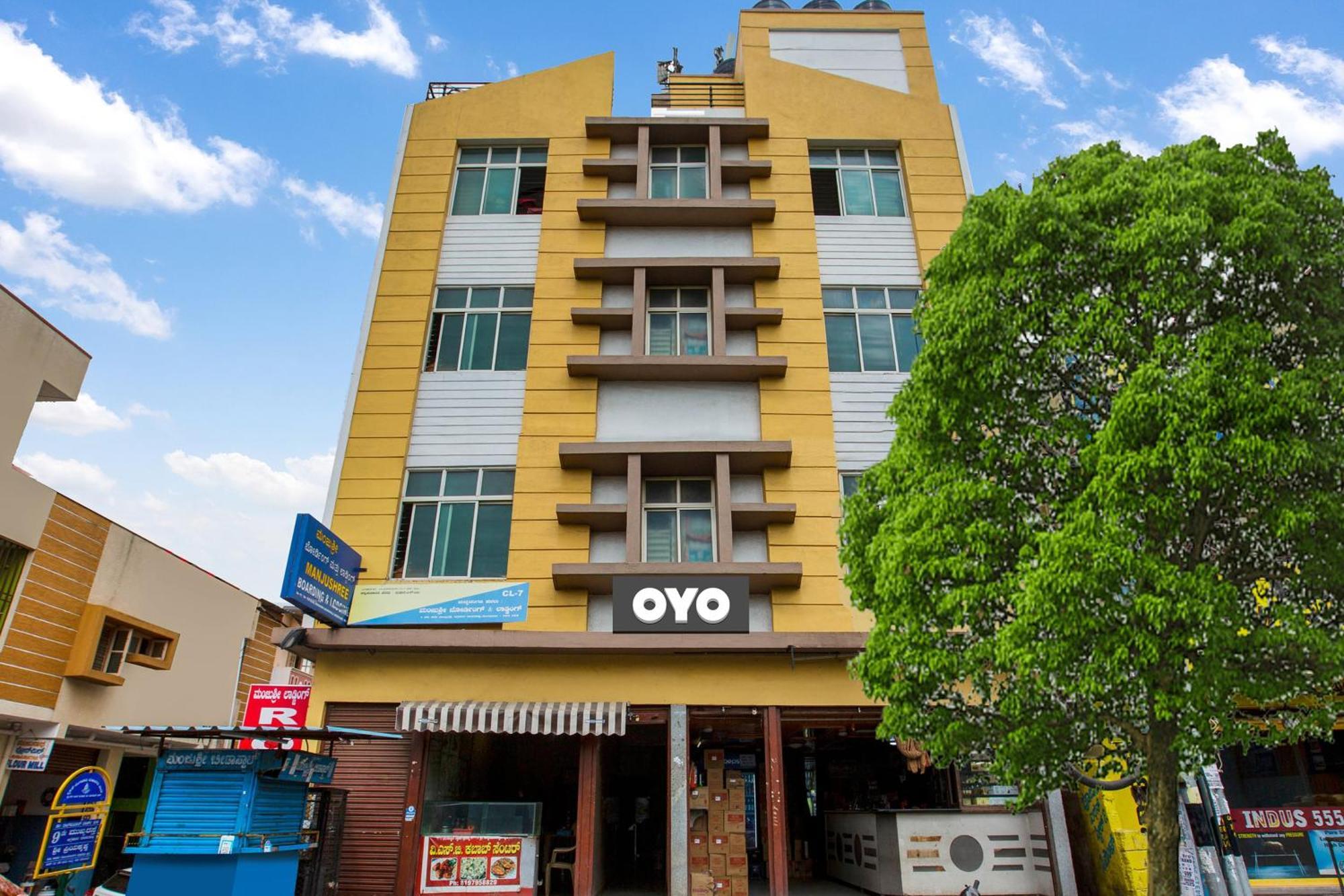 Hotel O Manjushree Boarding & Lodging Nearby Dr.Br Ambedkar Stadium Basveshwar Nagar Bangalore Extérieur photo
